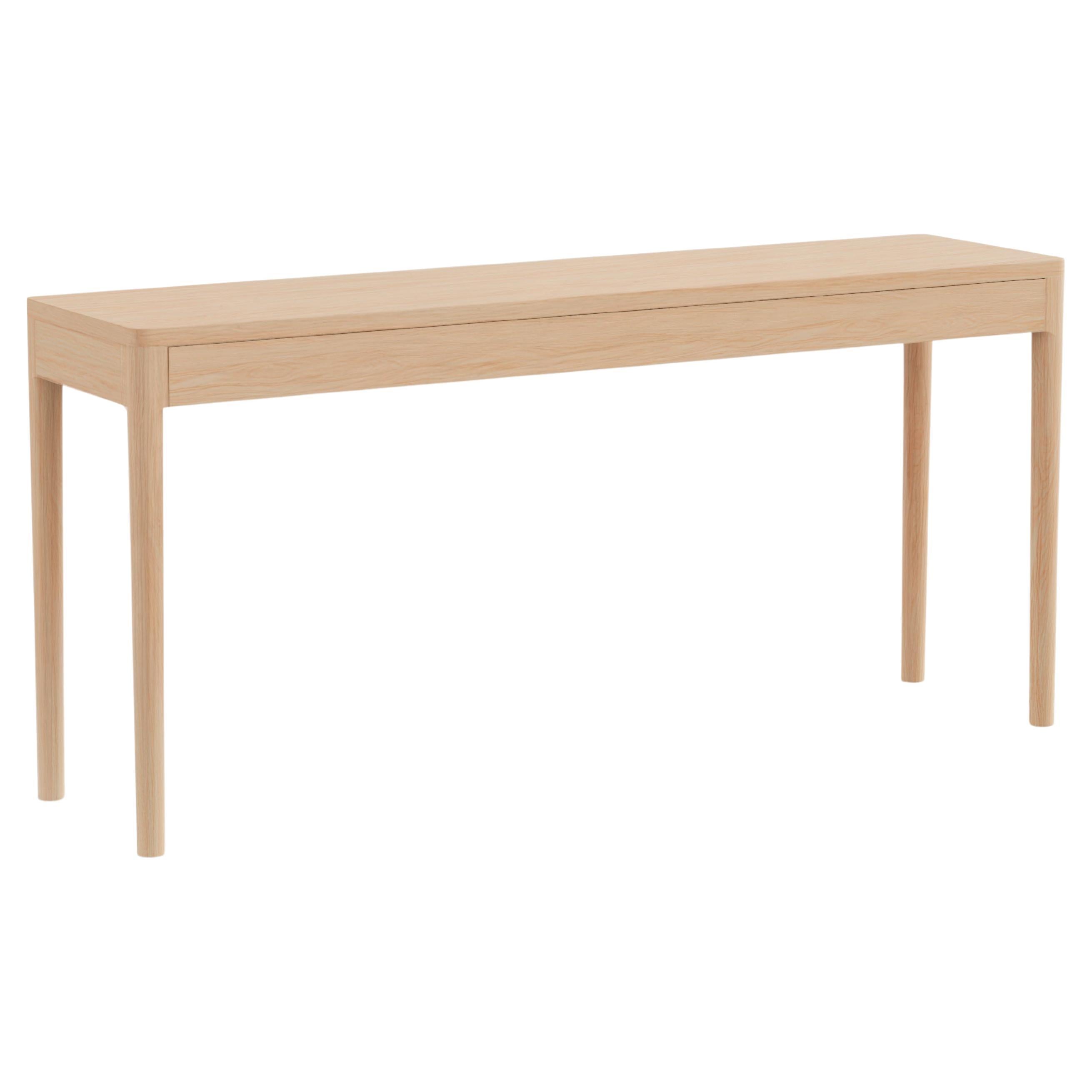Consola moderna minimalista de fresno