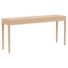Consola moderna minimalista de fresno