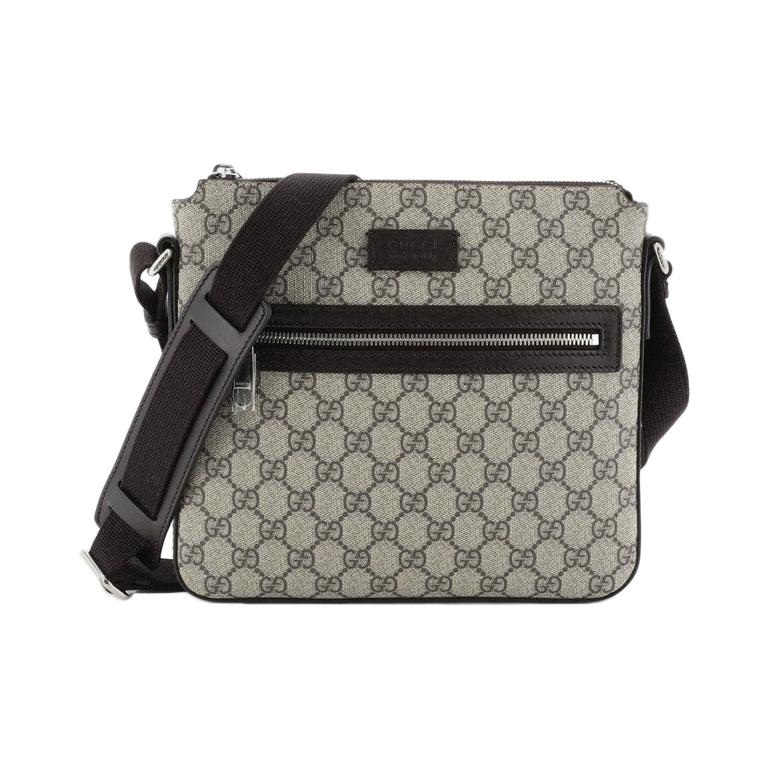 Front Zip Messenger GG Coated Canvas Small at 1stDibs | python gucci ...