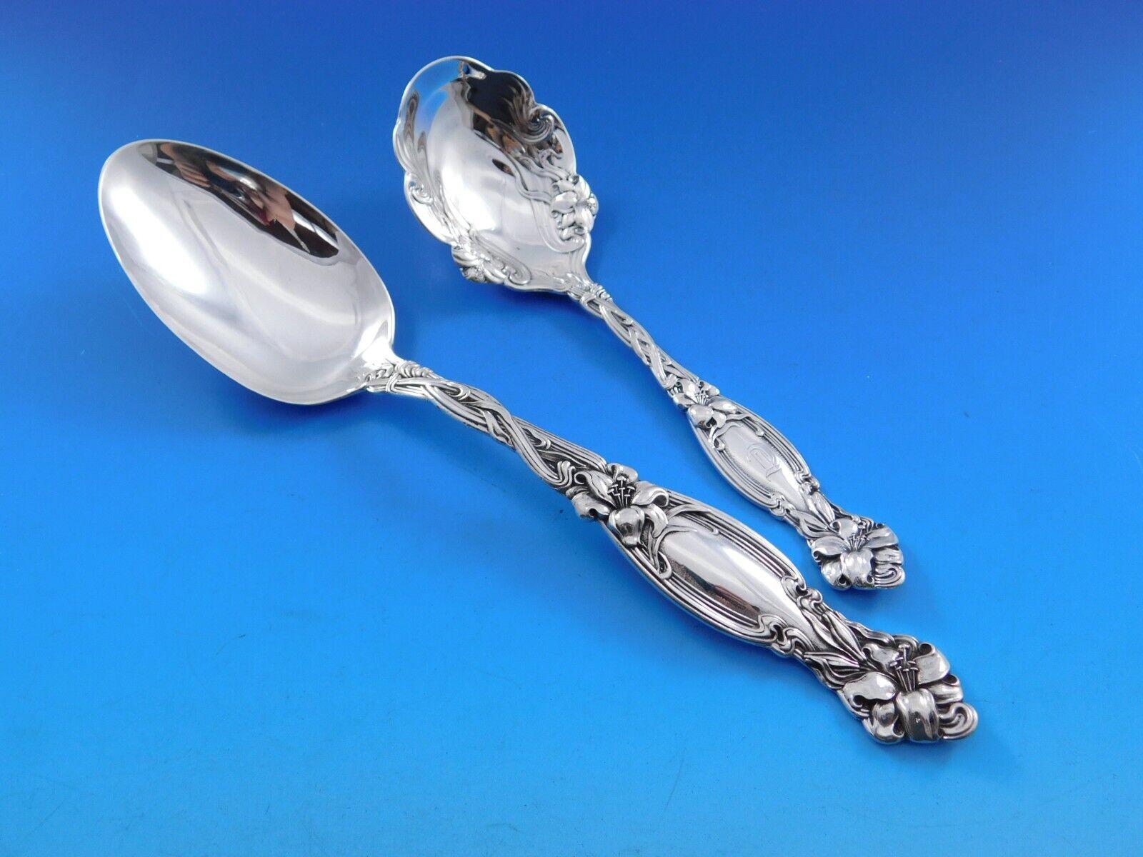 Frontenac by International Sterling Silver Flatware Service 12 Set 55 pieces For Sale 1
