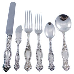 Frontenac by International Sterling Silver Cubiertos Servicio 12 Set 75 pzas Cena
