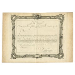 Pièce d'ornement et page de titre de l' Atlas historique et moderne français, 1765
