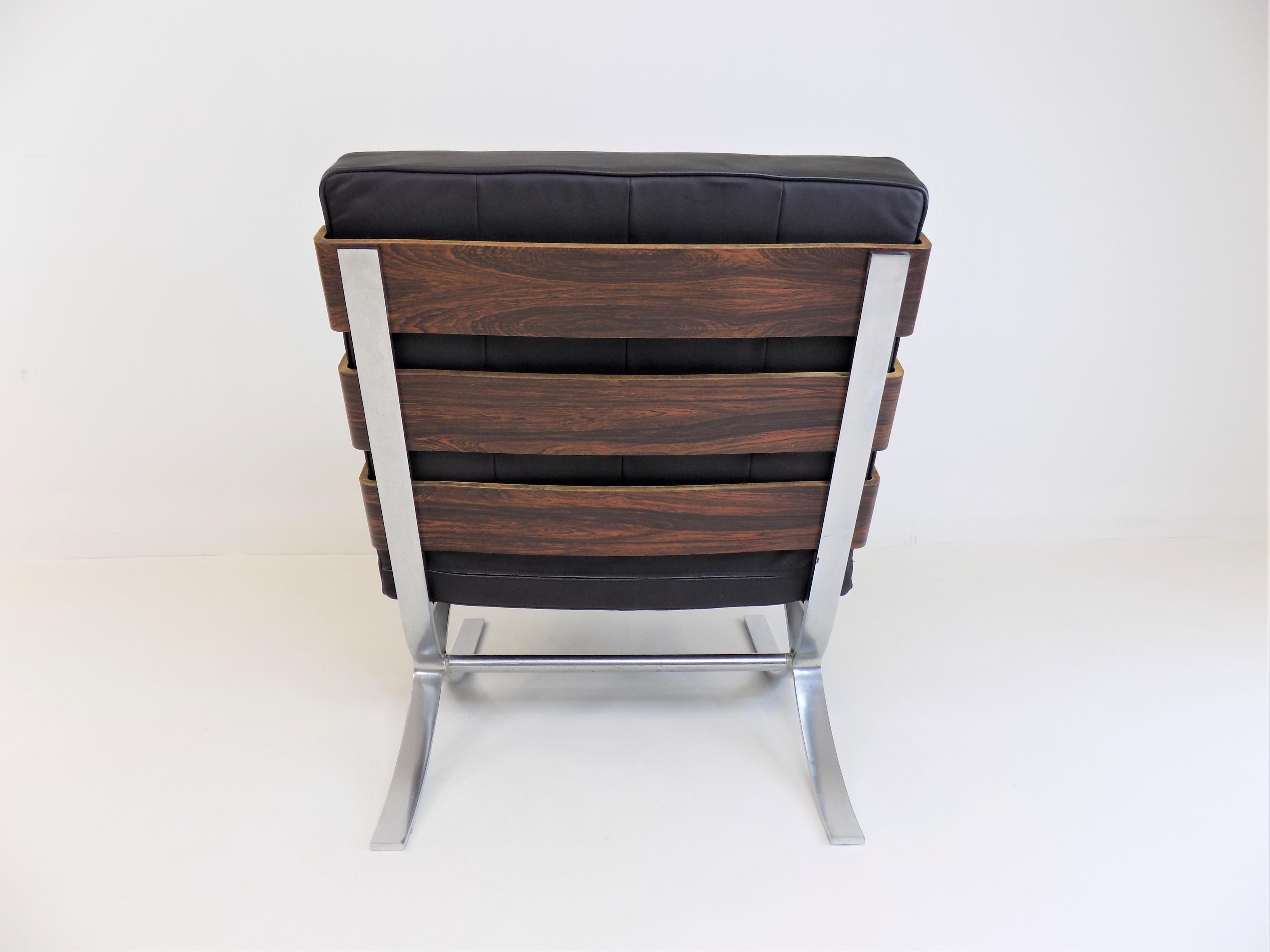 Bauhaus Fröscher Barcelona Leather Chair