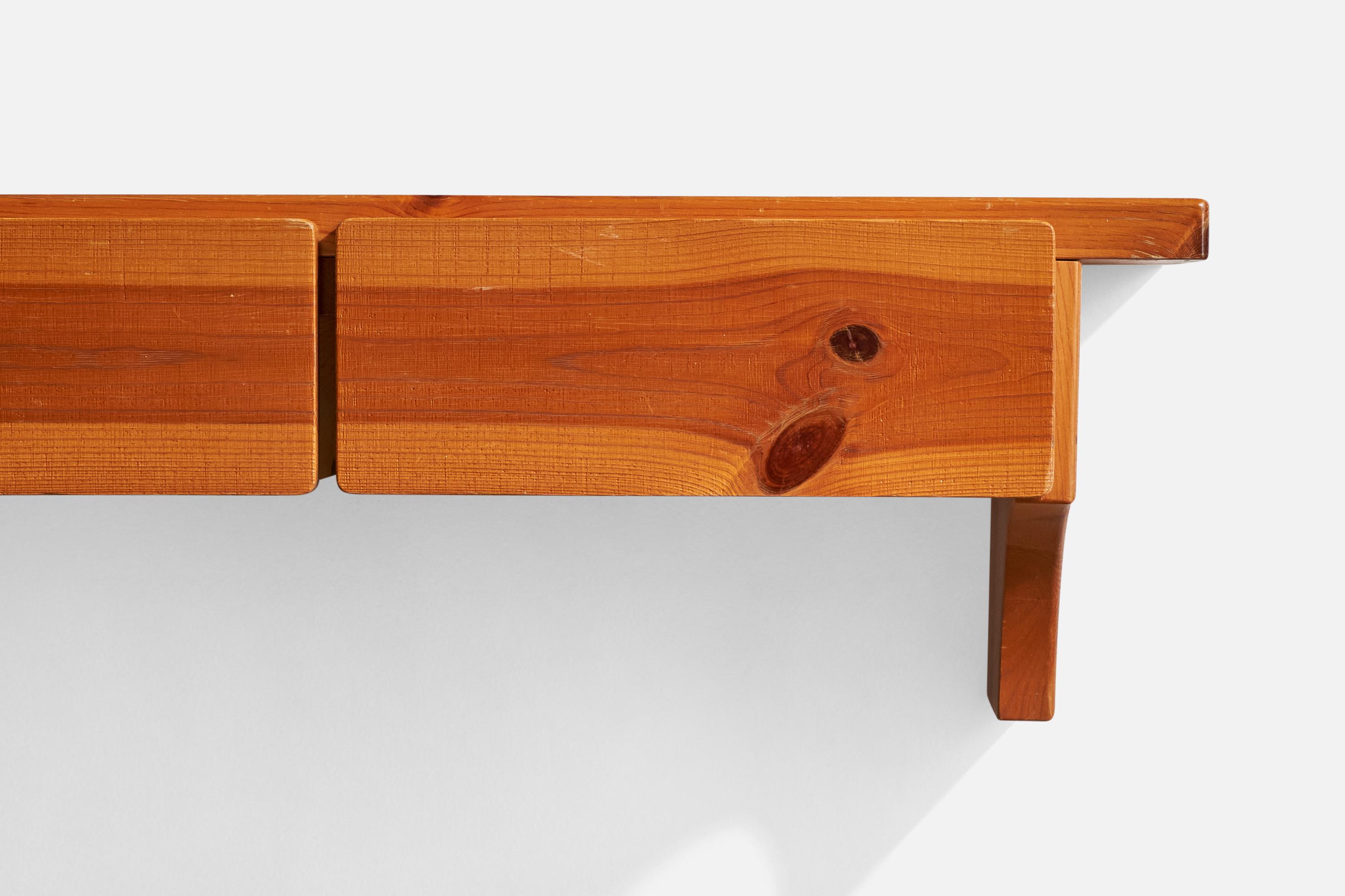 Late 20th Century Fröseke, Console, Pine, Sweden, 1970s For Sale