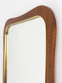 Fröseke – Teak Wall Mirror by AB Nybrofabriken, Sweden, 1960s
