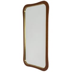 Fröseke – Teak Wall Mirror by AB Nybrofabriken, Sweden, 1960s