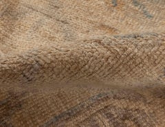Frost-Kissed Light Gray Floral-Design Carpet "Frostvine" by Doris Leslie Blau