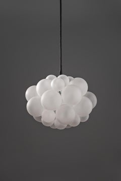 Frosted 31 Bubble Chandelier by The Light Factory