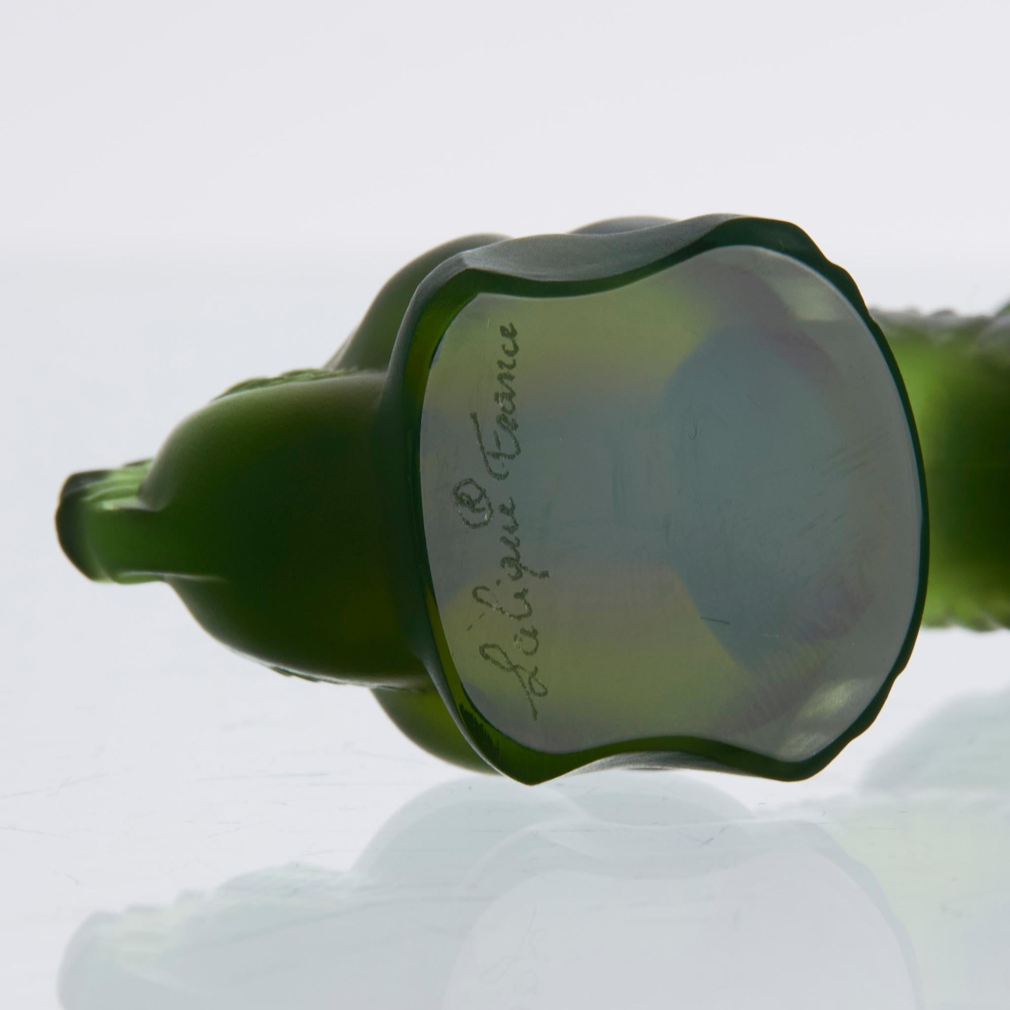 Frosted Coloured Glass Entitled 