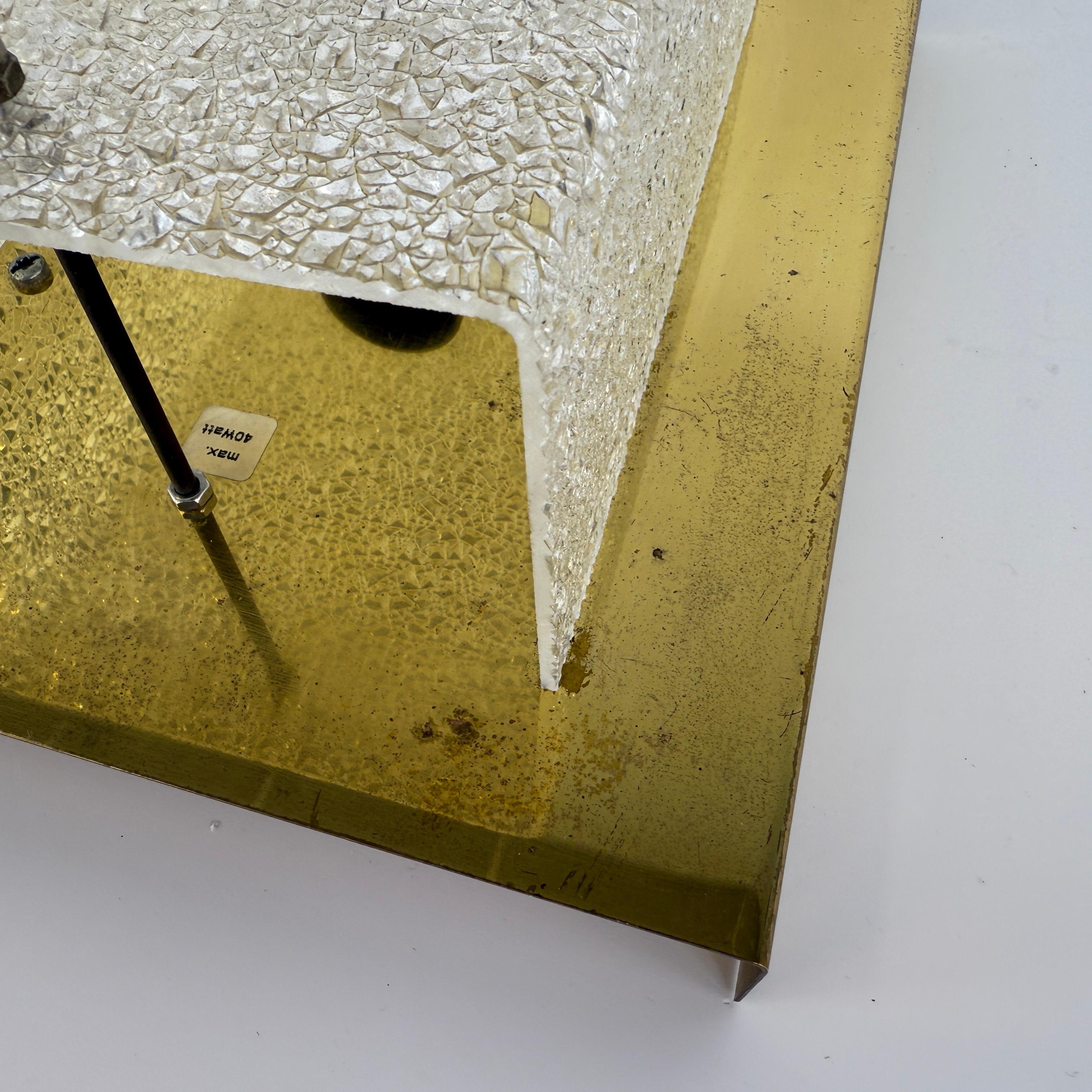 Frosted Danish Wall Sconces, 1970s – A Pair For Sale 3