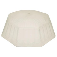 Used Frosted Glass Ceiling Lamp Shade Prop from the 1997 Film Titanic