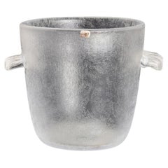 Frosted Glass Ice Bucket or Wine Cooler by Kosta Boda