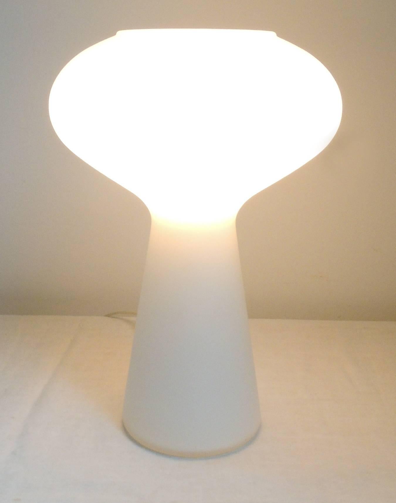 Frosted Glass Lamp by Iittala of Finland 1