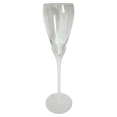 Flauti da champagne Tulipano in vetro smerigliato - Una coppia