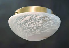 Montatura ad incasso Murano bianco smerigliato, 2 disponibili