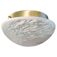 Montatura ad incasso Murano bianco smerigliato, 2 disponibili