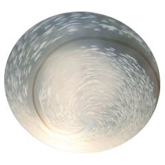 Blanc givré Murano Flush Mount / Sconce