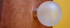 FROSTY-S wall sconce in brass, nickel or chrome - by Candas Design