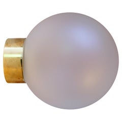 FROSTY-S wall sconce in brass, nickel or chrome - by Candas Design