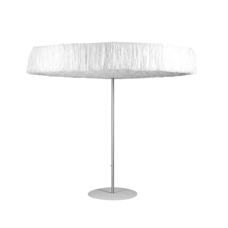 Frou Frou Outdoor Fringe Parasol, Designed by Davy Grosemans For Sale