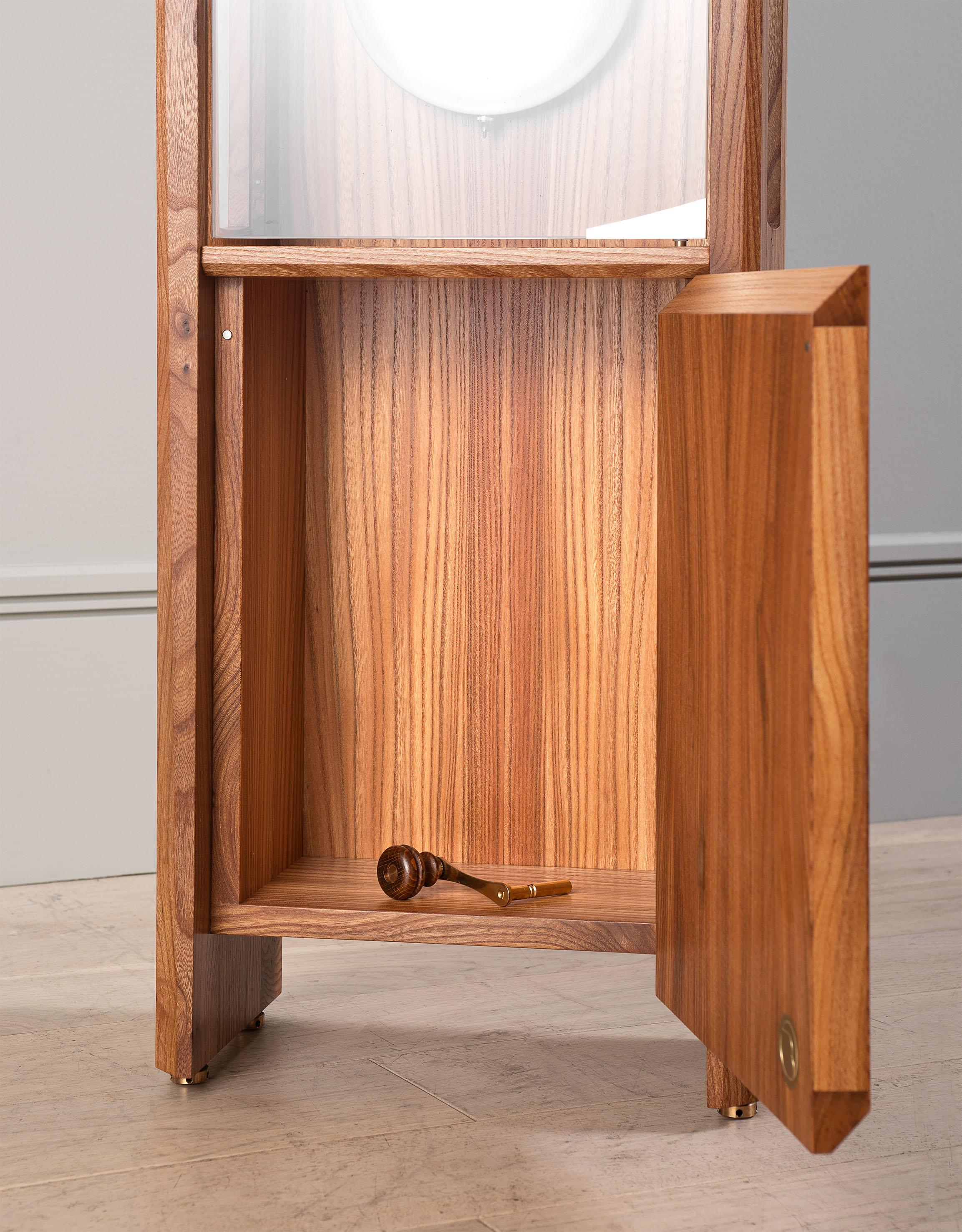 Froxfield Clock, Elm In New Condition For Sale In London, GB