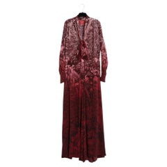 F.R.S. For Restless Sleepers Combinaison FR38 Silk Twill Maxi umpsuit UK10 US8