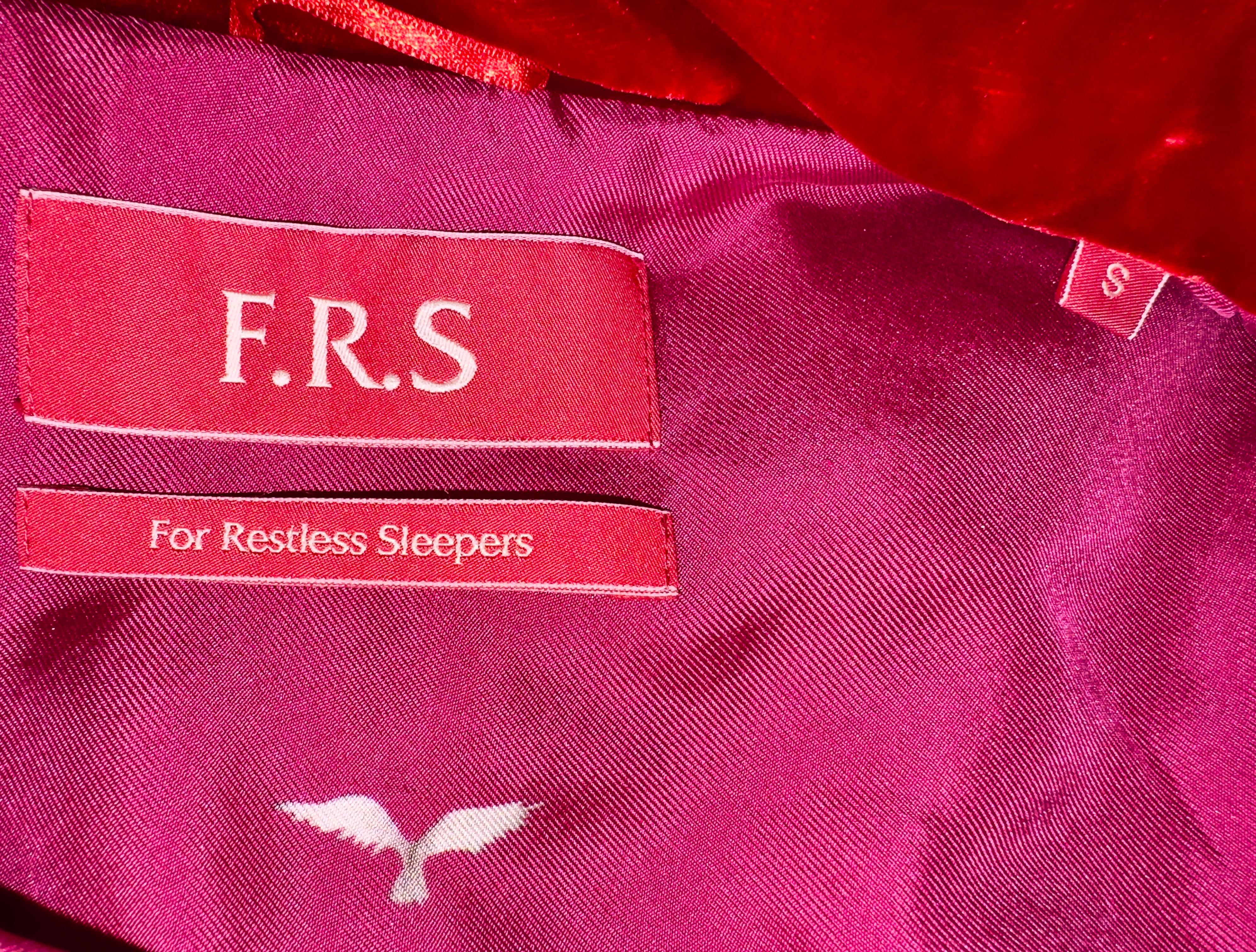 F.R.S FOR RESTLESS SLEEPERS FRS Tropical Flamingo Print Silk Resort Pants Suit S in vendita 7