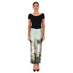 F.R.S. For Restless Sleepers Jungle Print Silk Trousers