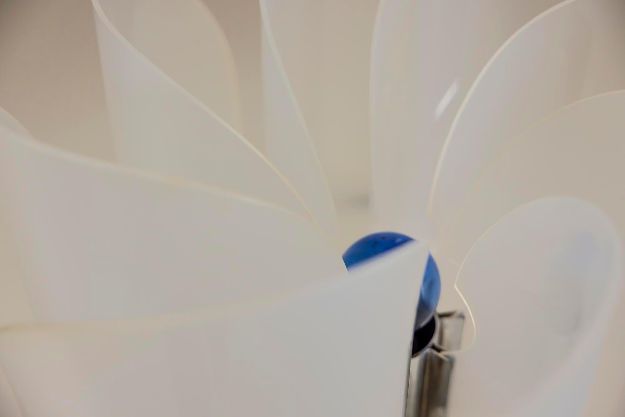 'Fru Fru' Table Lamp by Elvio Becheroni for Lamperti, Italy 1972 For Sale 3