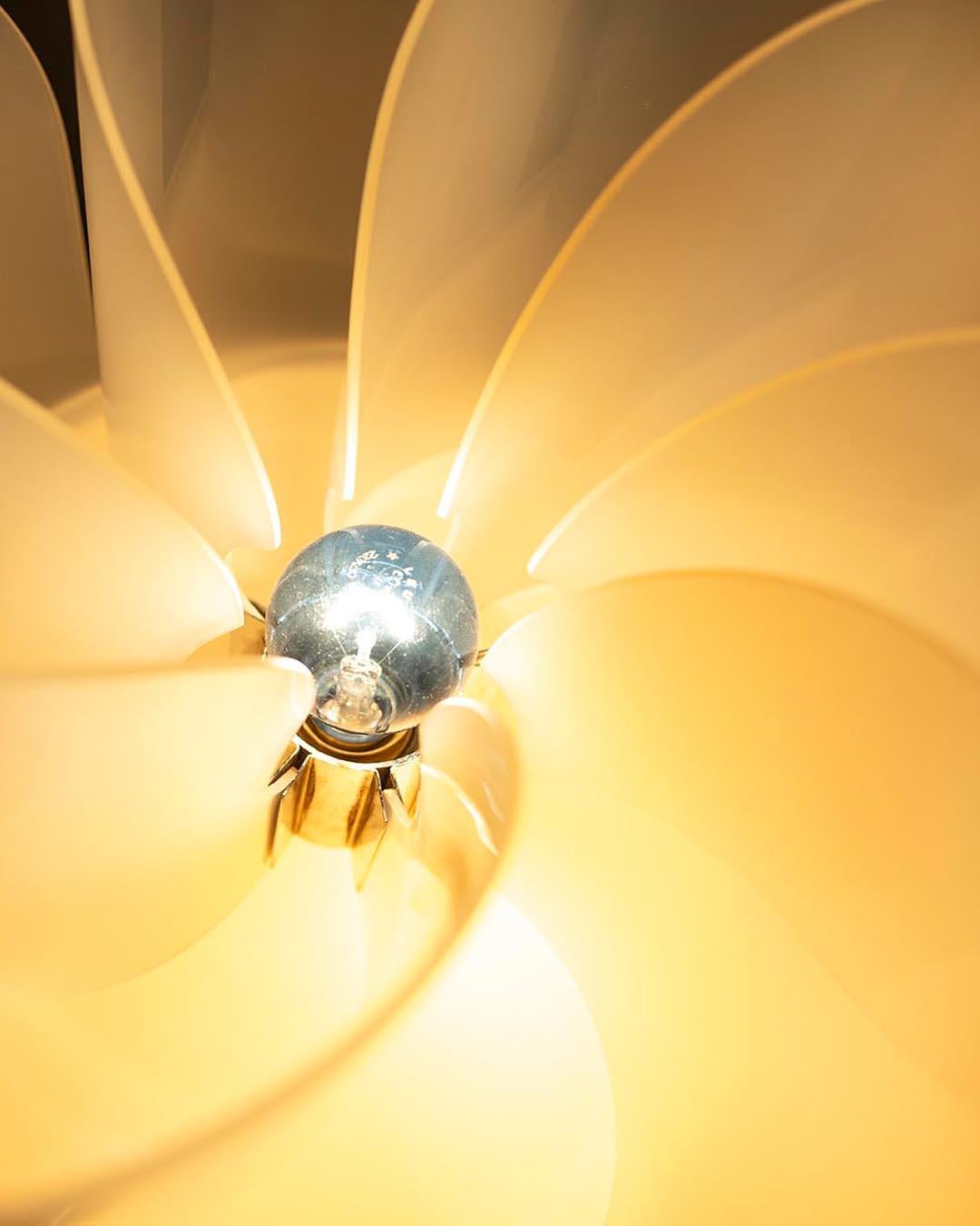 'Fru Fru' Table Lamp by Elvio Becheroni for Lamperti, Italy 1972 For Sale 8