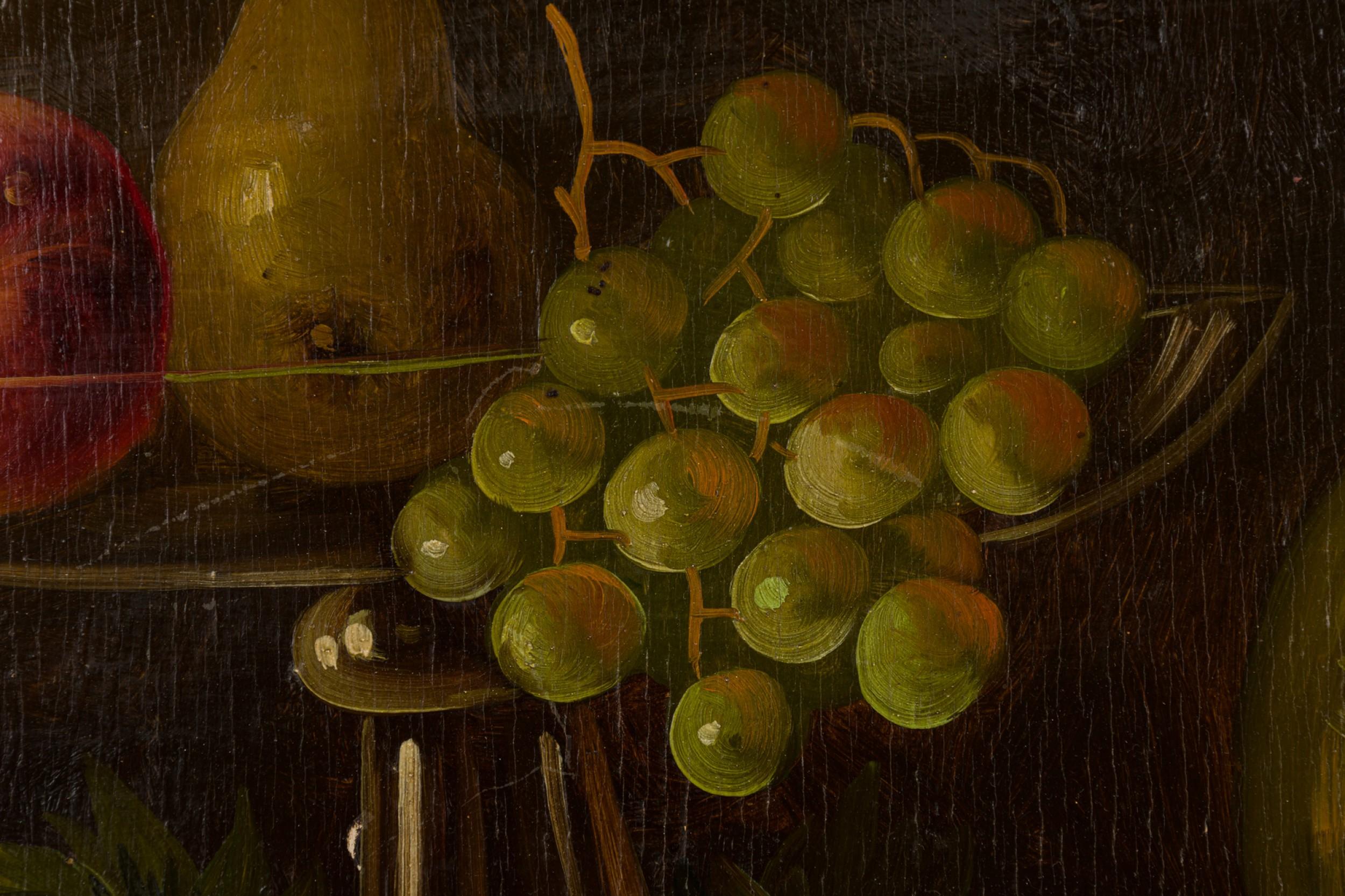 Unknown Fruit and Glass Still Life For Sale