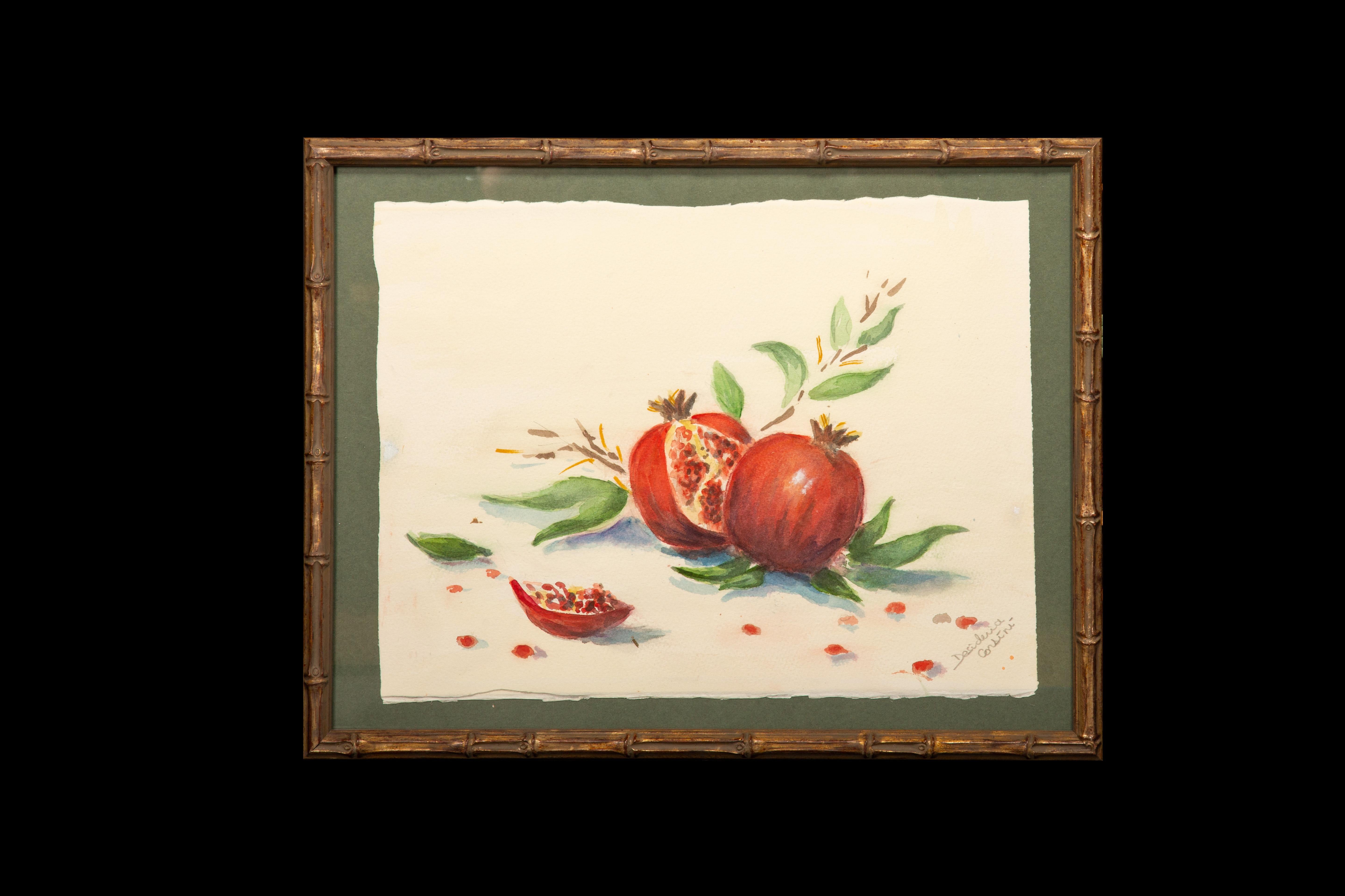 Fruit and Veggie Watercolor Collection by Desideria Corsini For Sale 3