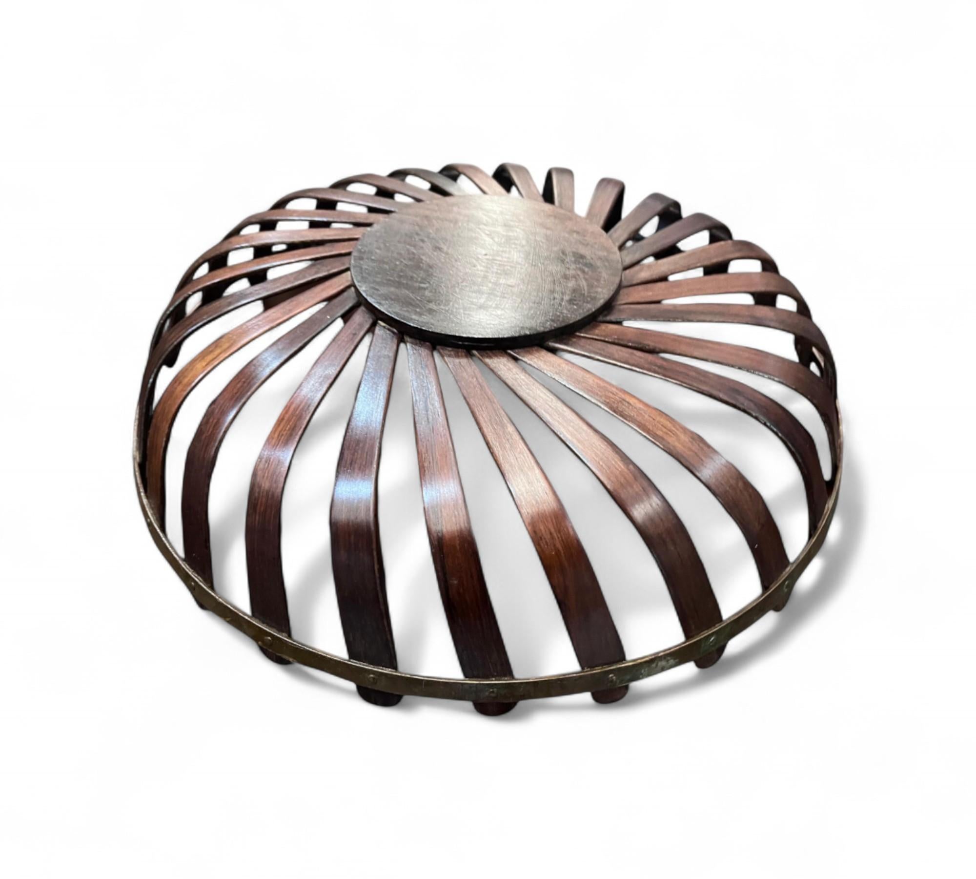 Fruit Basket in Rosewood, Casa Finland, 1960s - Lot 665 For Sale 1