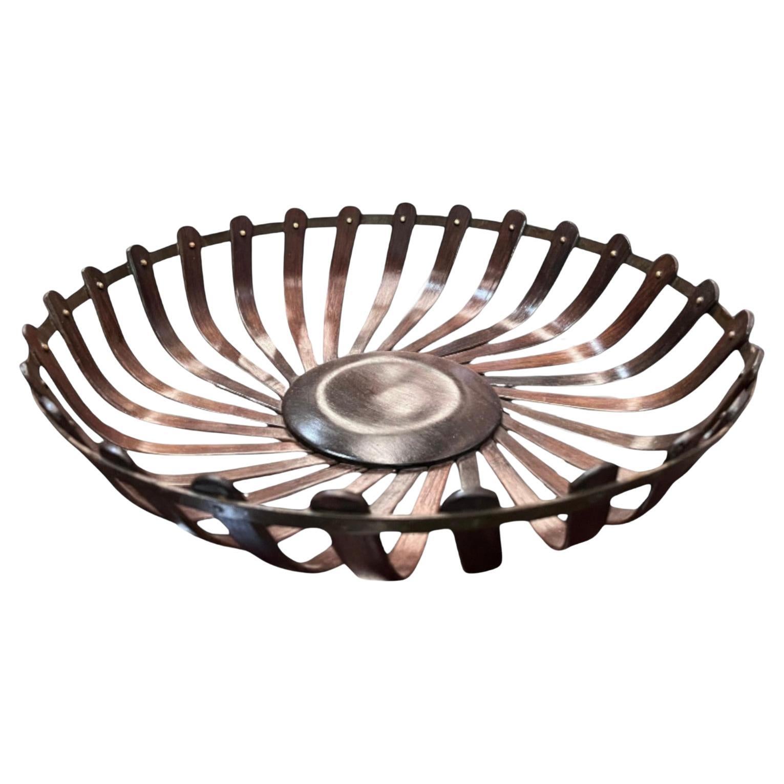 Fruit Basket in Rosewood, Casa Finland, 1960s - Lot 665 For Sale