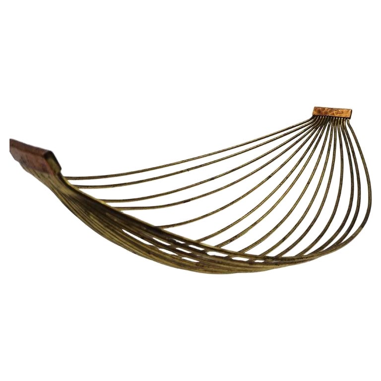 Fruit Bowl, Brass, Carl Auböck Vienna, Austria