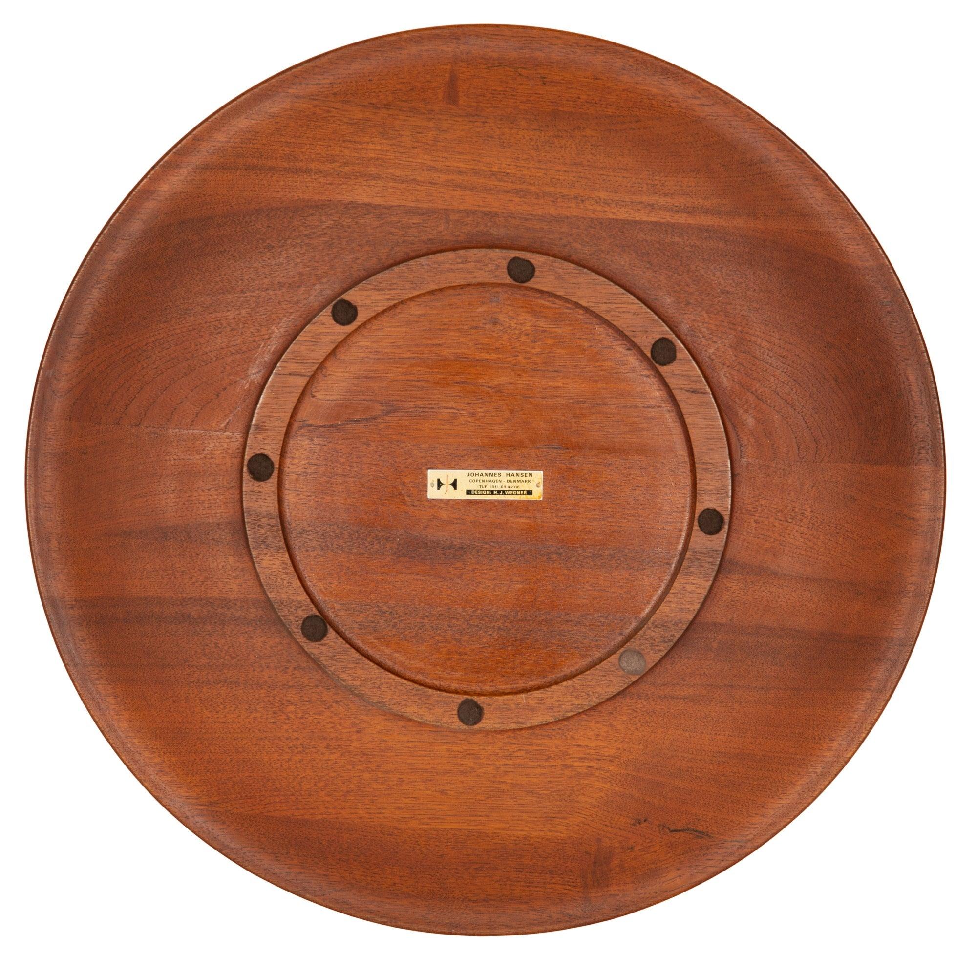 Obstschale von Hans J. Wegner für Johannes Hansen, 1956 (Dänisch) im Angebot