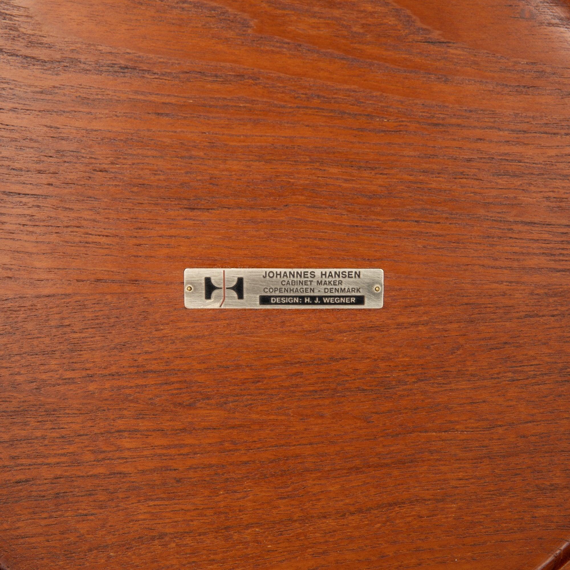 Fruit Bowl by Hans J. Wegner for Johannes Hansen, 1956 In Excellent Condition For Sale In Sagaponack, NY