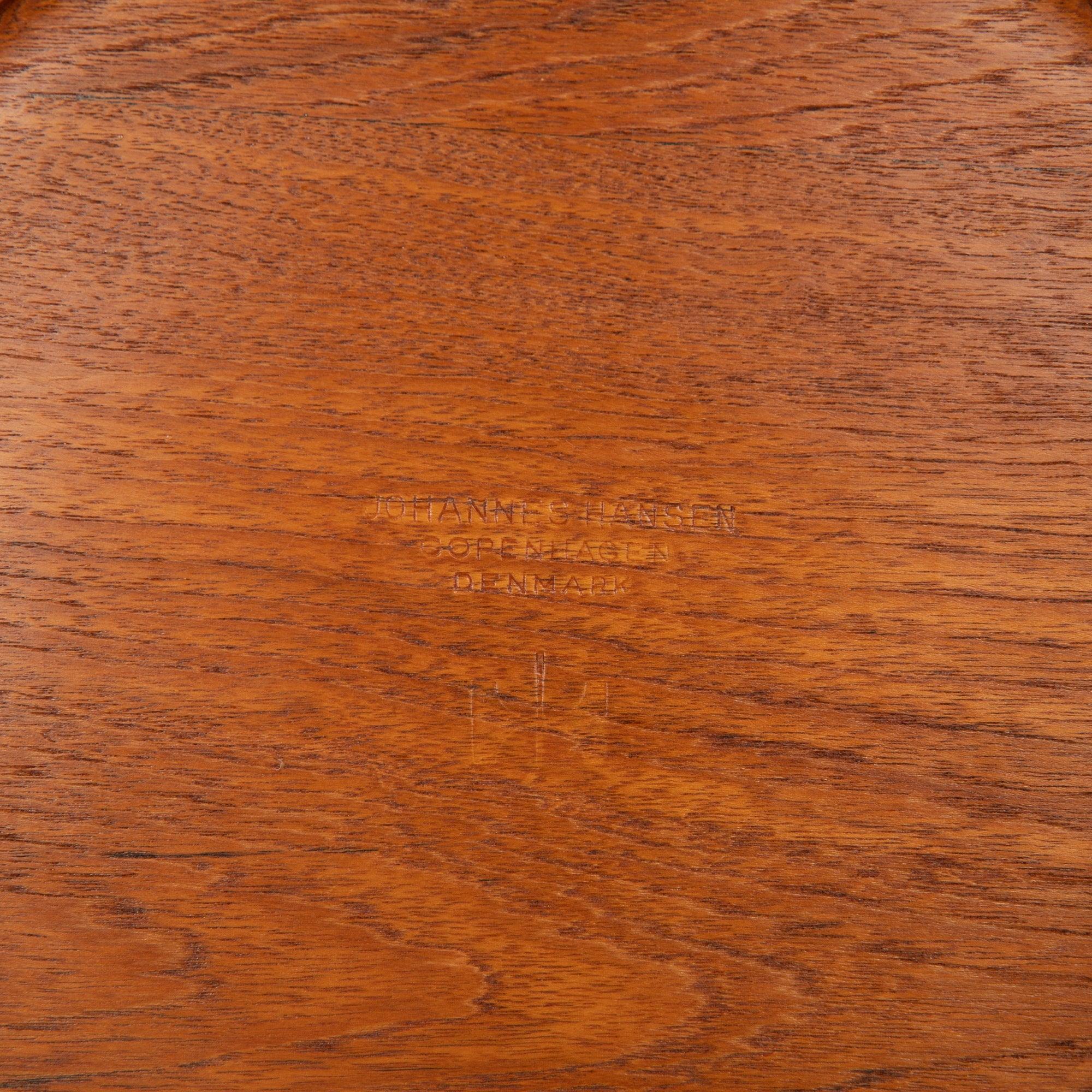 Fruit Bowl by Hans J. Wegner for Johannes Hansen, 1956 In Excellent Condition For Sale In Sagaponack, NY