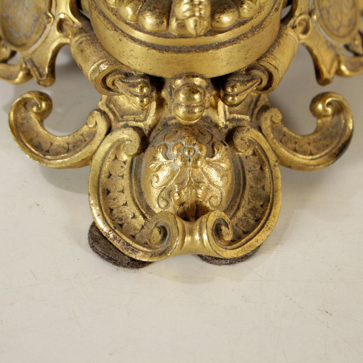 Obstschale aus vergoldeter Bronze-Porzellan Osteuropa Last Quarter von 1800 5