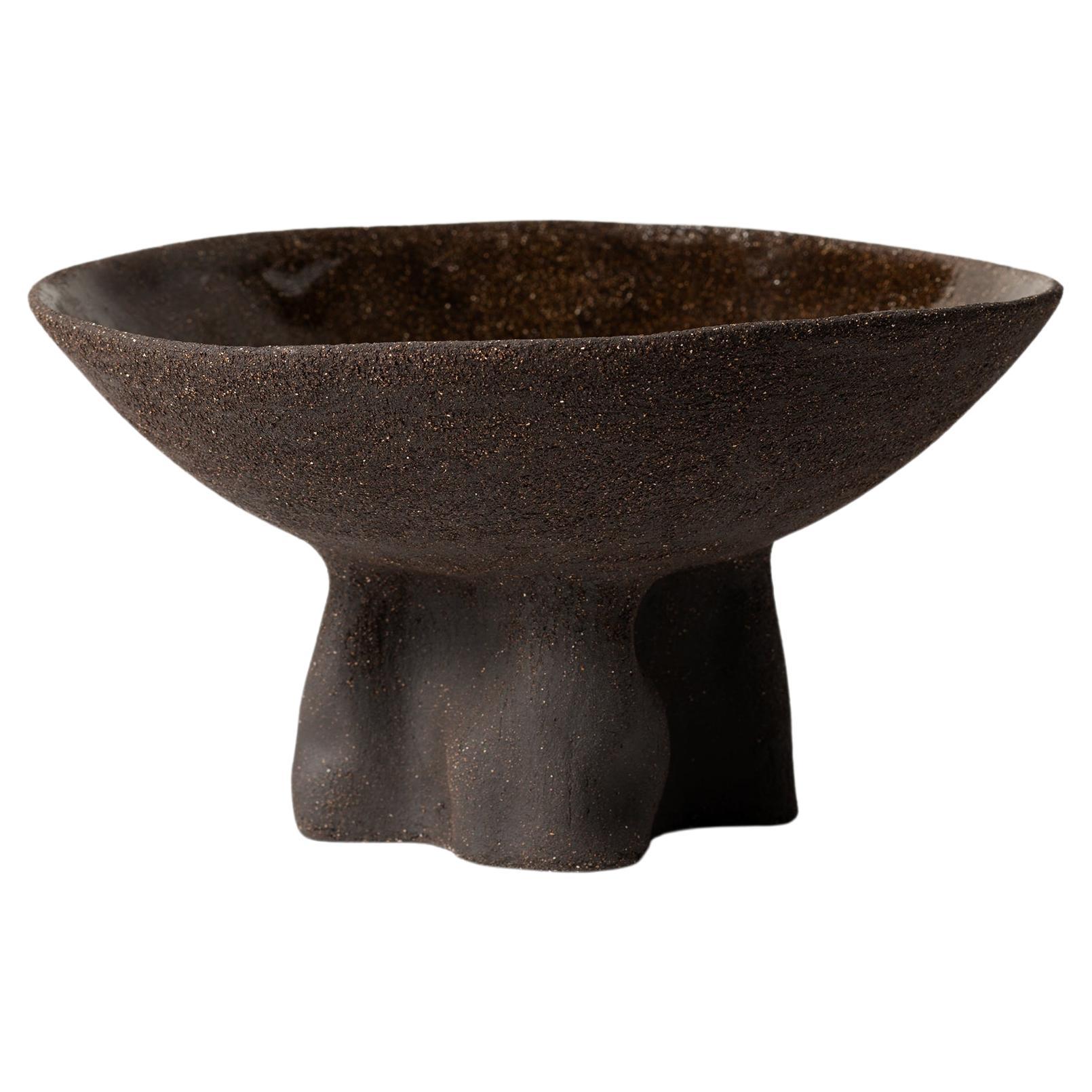 Fruit Bowl with Folded Stand For Sale