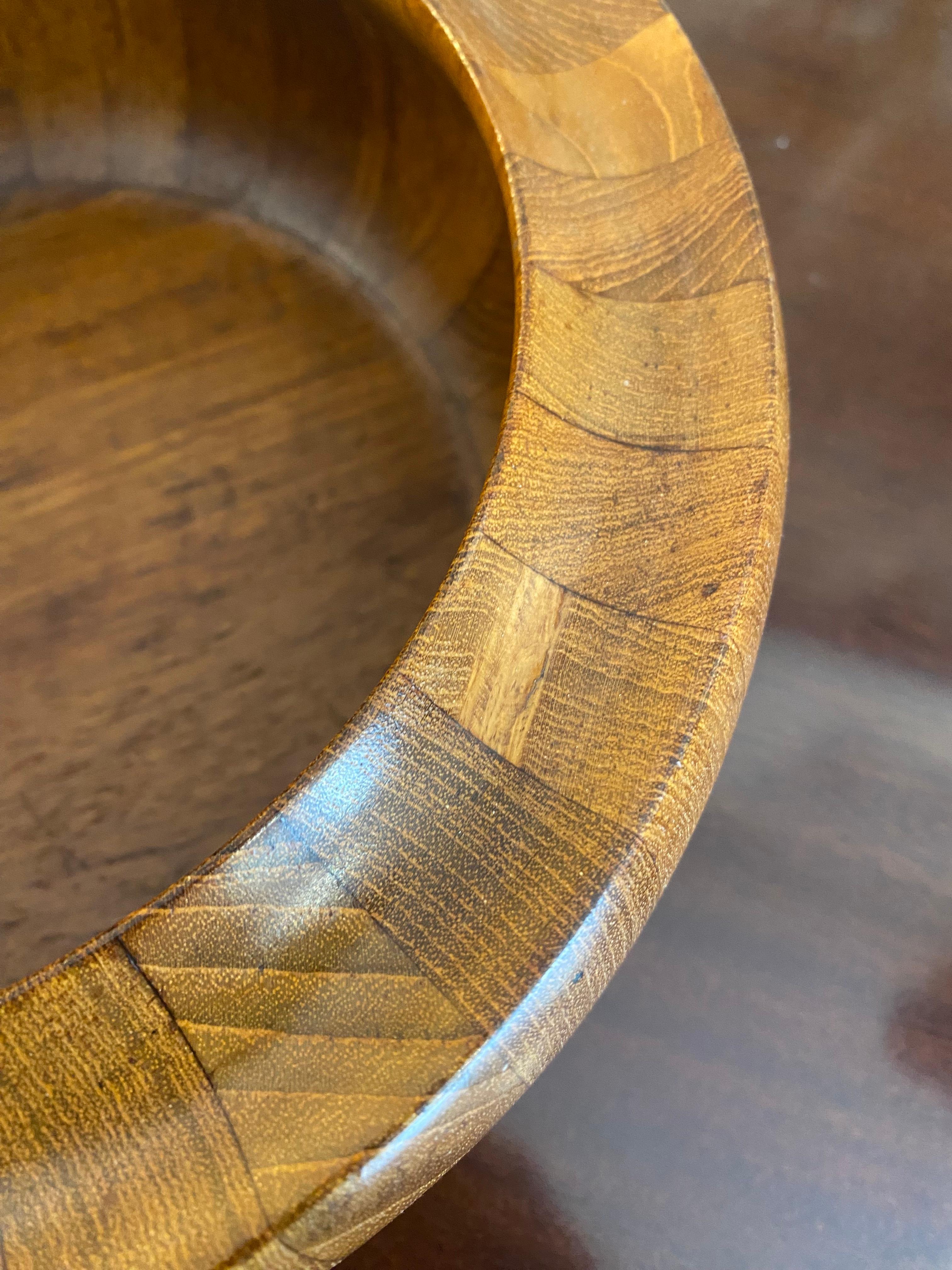 Fruit Bowls in Teak by Digsmed In Good Condition For Sale In PARIS, FR