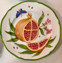 Assiettes à salade à fruits Design de Giovanna Amoruso Manzari pour Limoges France