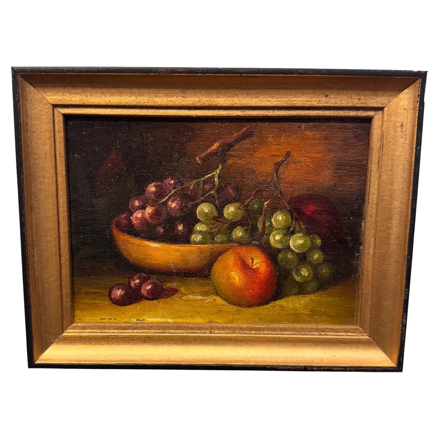 Obst-Stillleben Ölgemälde