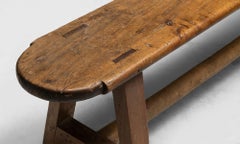 Fruitwood Benches, England circa 1880