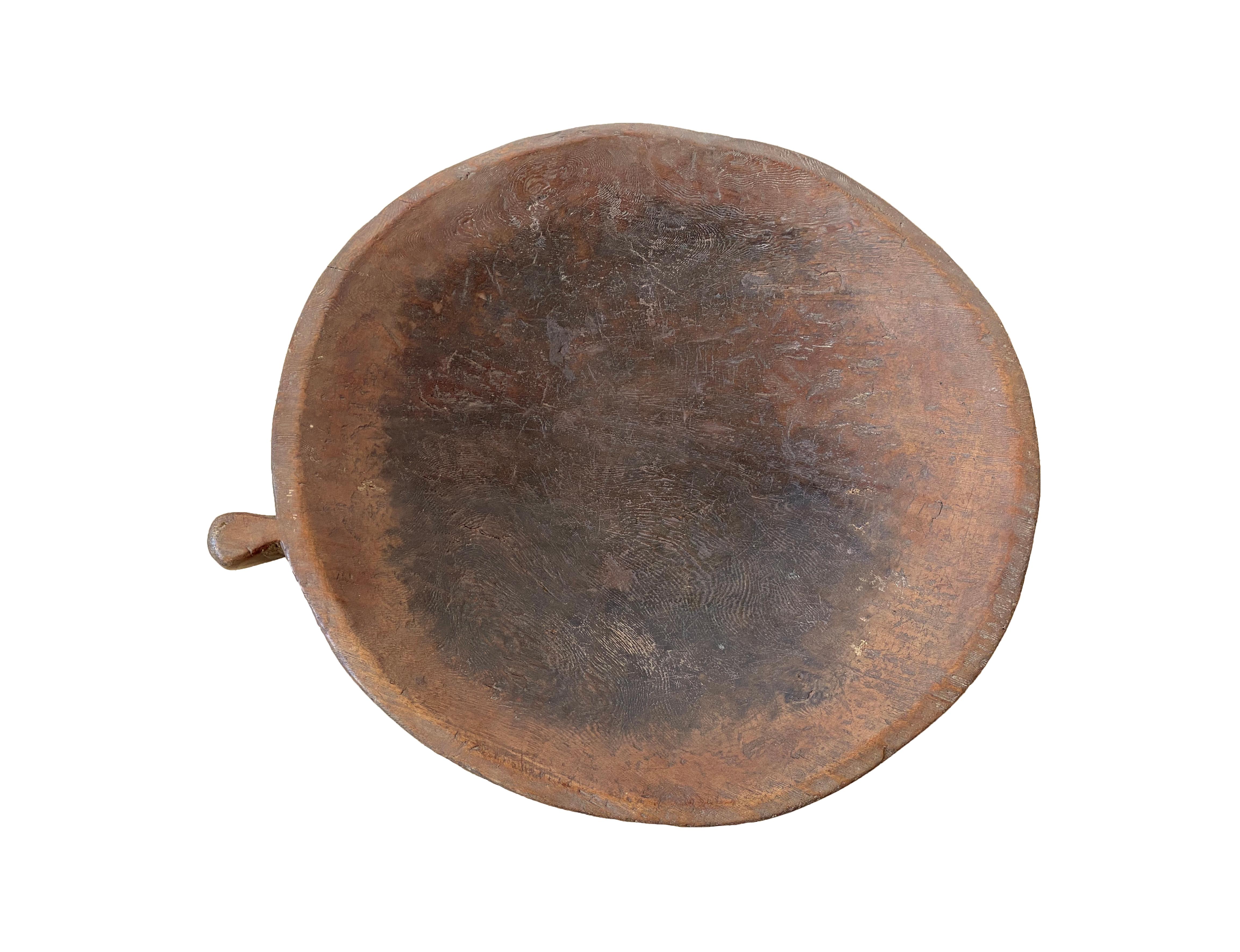 Other Fruitwood Bowl from Timor Island, Indonesia, Early 20th Century