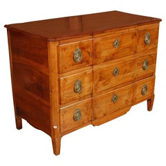 Antique Fruitwood Commode