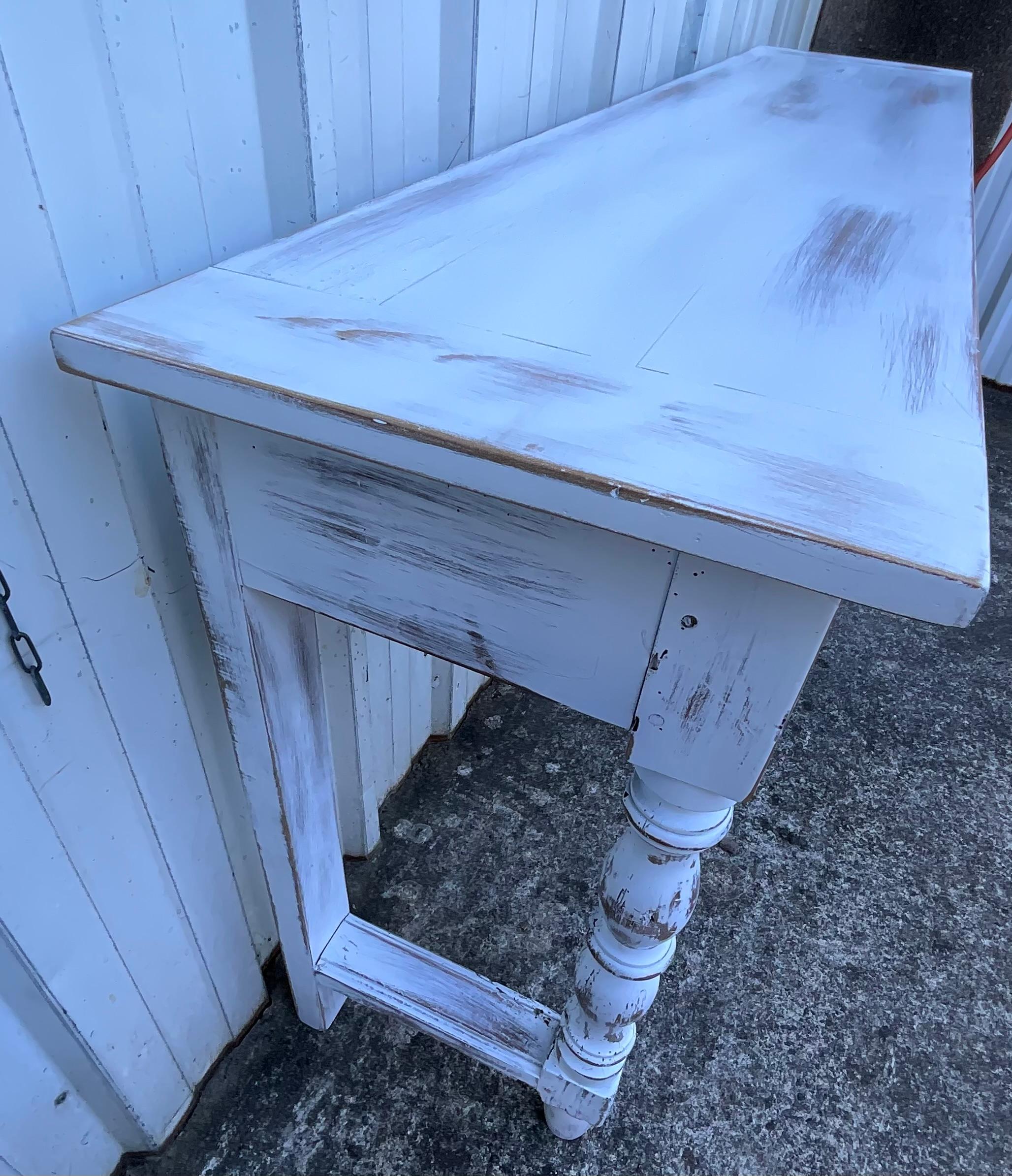 Fruitiers Table console en bois de fruitier - Fin du 19ème siècle - Style campagnard en vente