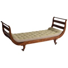 Fruitwood Daybed, England, circa 1850