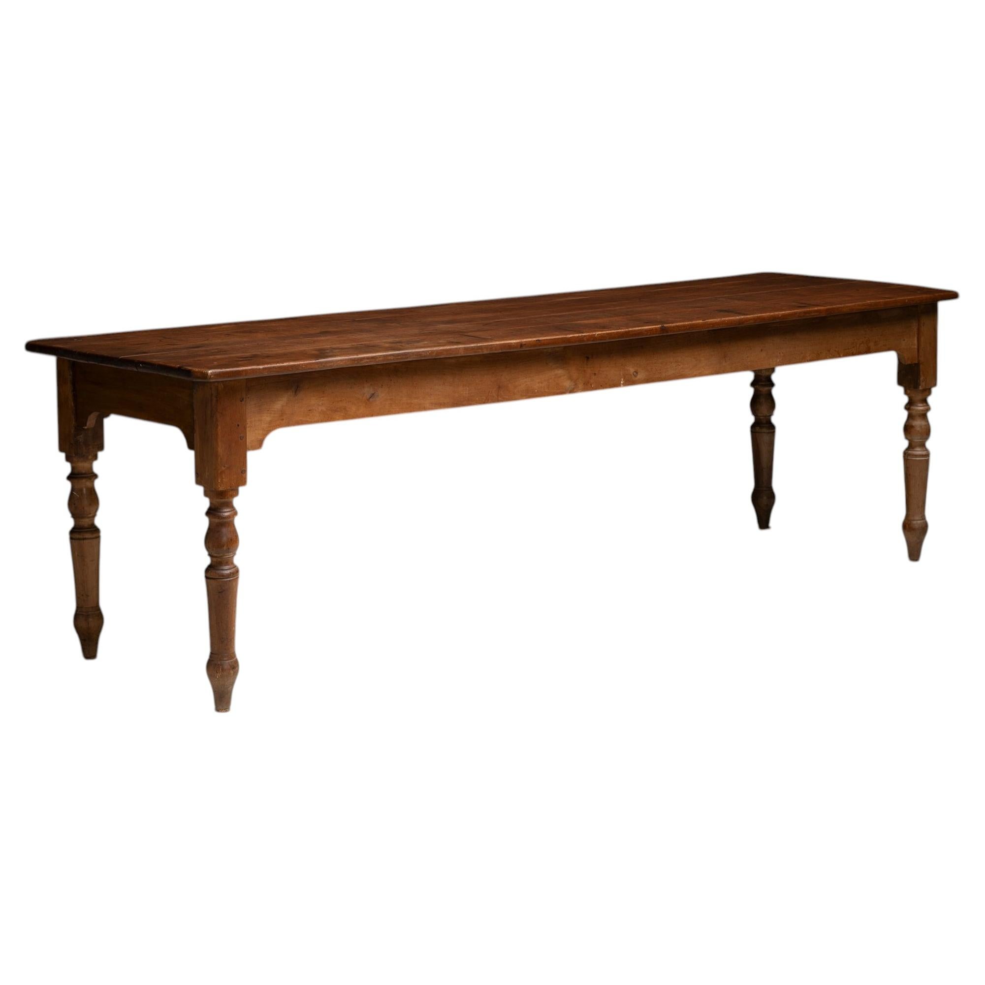 Fruitwood Dining Table, England circa 1800