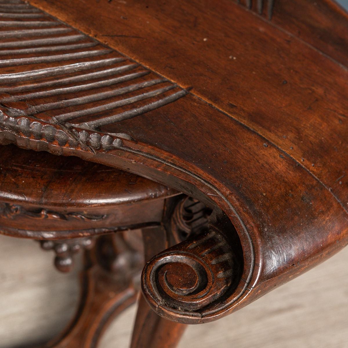 Fruitwood Grotto Piano Stool, Venice, circa 1880 6